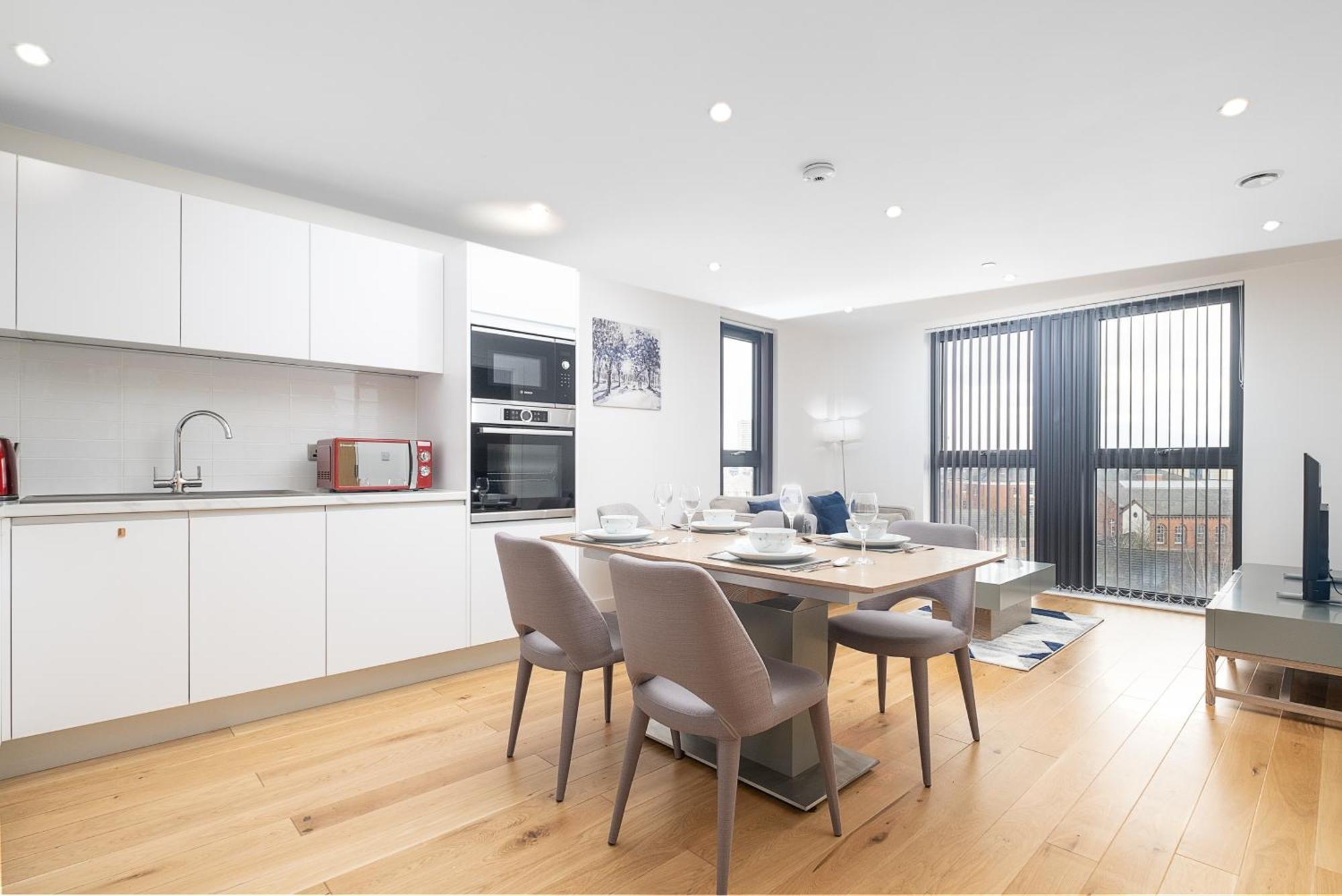 Broadway Mailbox Luxury New 1 Bed Apartment With Free Parking Бирмингам Екстериор снимка